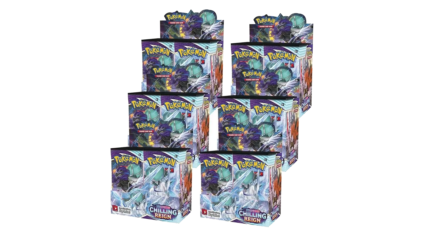 Chilling Reign Booster Box Case — English
