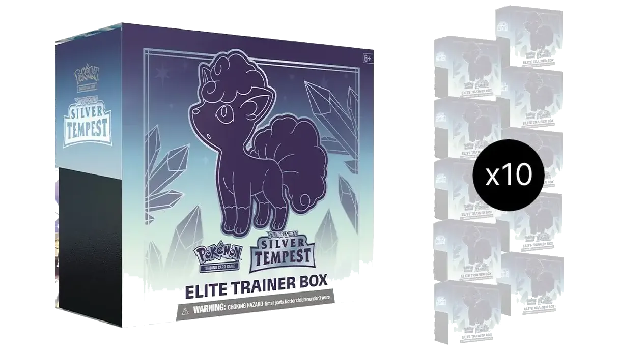 Silver Tempest ETB Case — English