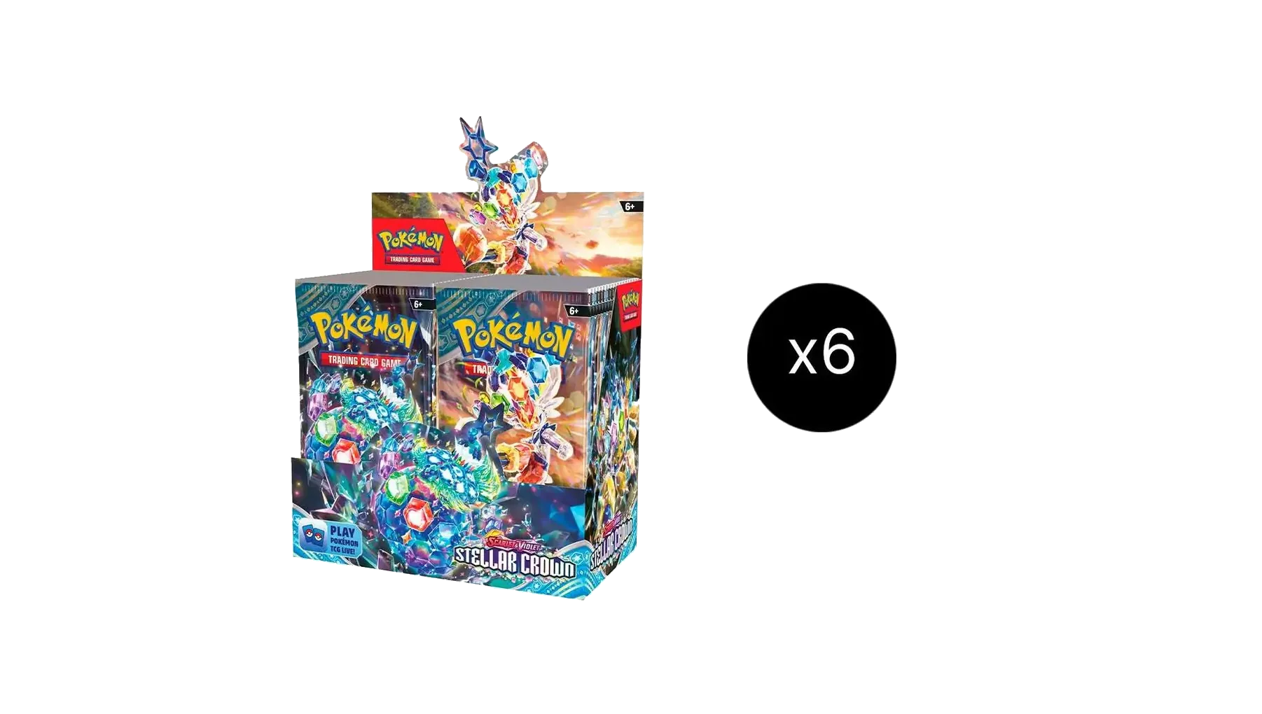 Stellar Crown Booster Box Case — English